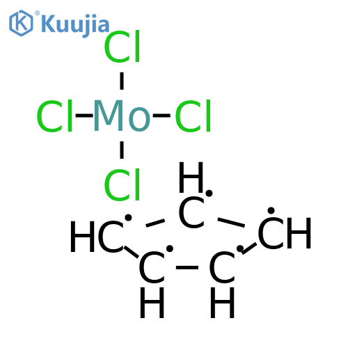 Cyclopentadienylmolybdenum (V) tetrachloride structure