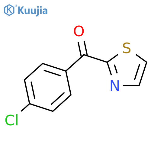 Methanone, (4-chlorophenyl)-2-thiazolyl- structure