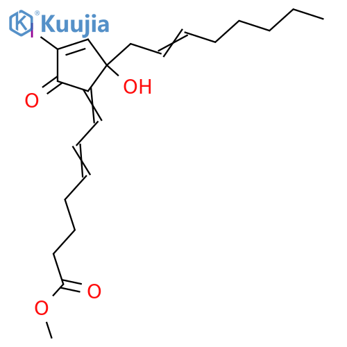 Chlorovulones; (5E,7Z,14Z)-form, Iodo analogue structure