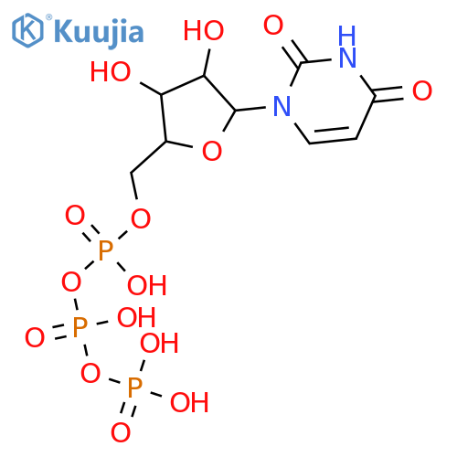 Uridine 5'-triphosphate structure