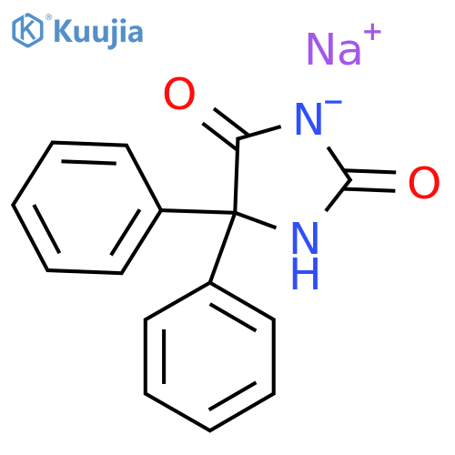 Phenytoin sodium structure