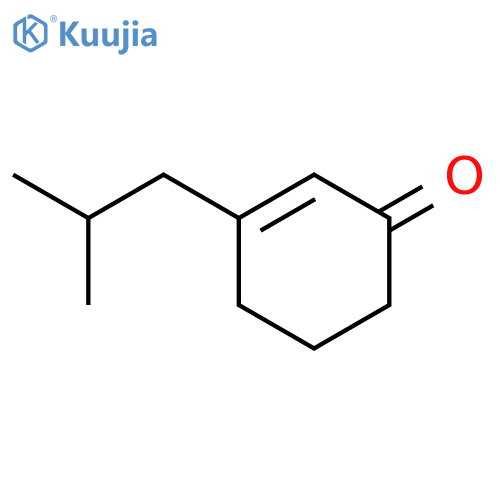 2-Cyclohexen-1-one,3-(2-methylpropyl)- structure