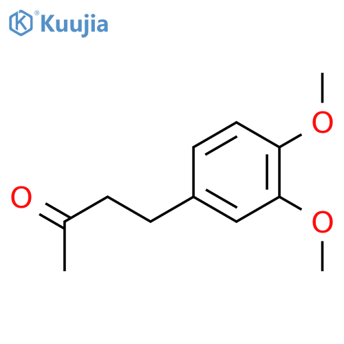4-(3,4-dimethoxyphenyl)butan-2-one structure
