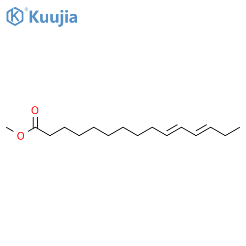 10,12-Pentadecadienoic acid, methyl ester, (Z,E)- structure