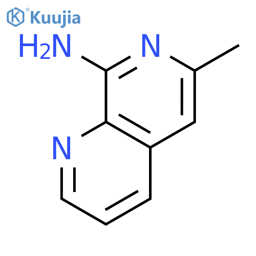 6-methyl-1,7-naphthyridin-8-amine structure
