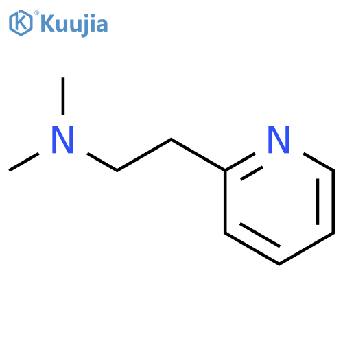 2-(2-Dimethylaminoethyl)pyridine structure