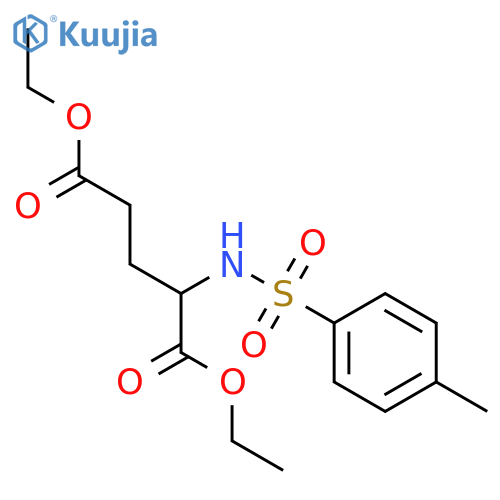 diethyl N-[(4-methylphenyl)sulfonyl]glutamate structure