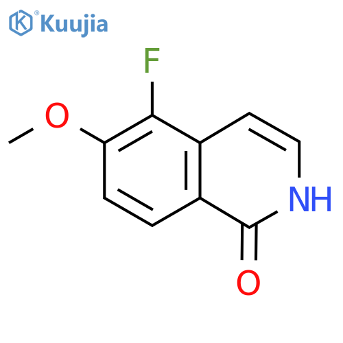 5-Fluoro-6-methoxyisoquinolin-1(2H)-one structure