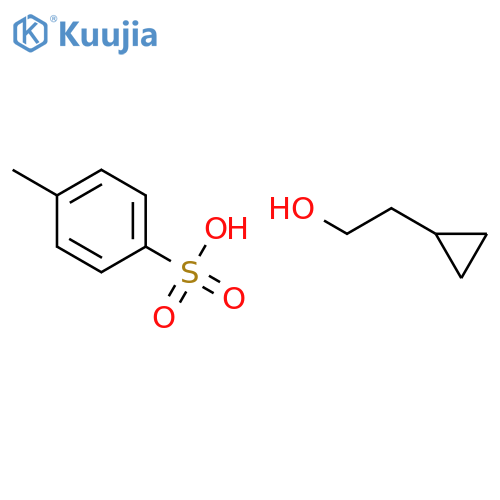 Toluene-4-Sulfonic Acid 2-Cyclopropyl-Ethyl Ester structure