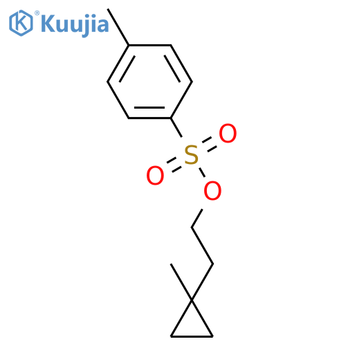Cyclopropaneethanol,1-methyl-, 1-(4-methylbenzenesulfonate) structure