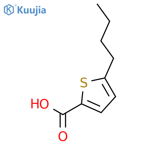 5-Butylthiophene-2-carboxylic acid structure