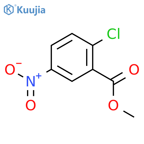 Methyl 2-chloro-5-nitrobenzoate structure