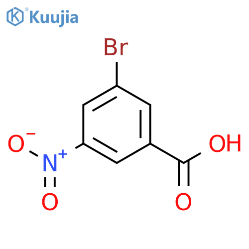 3-Bromo-5-nitrobenzoic acid structure