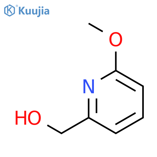 (6-methoxy-2-pyridyl)methanol structure