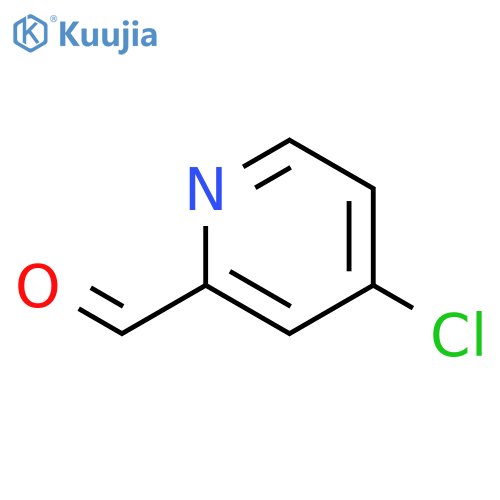 4-chloropyridine-2-carbaldehyde structure