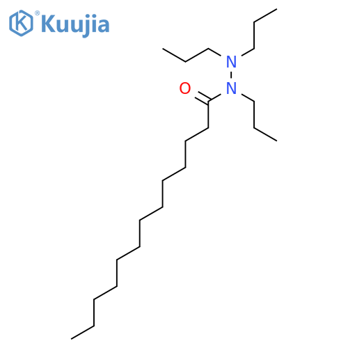 TRIDECANOIC ACID, TRIPROPYLHYDRAZIDE structure