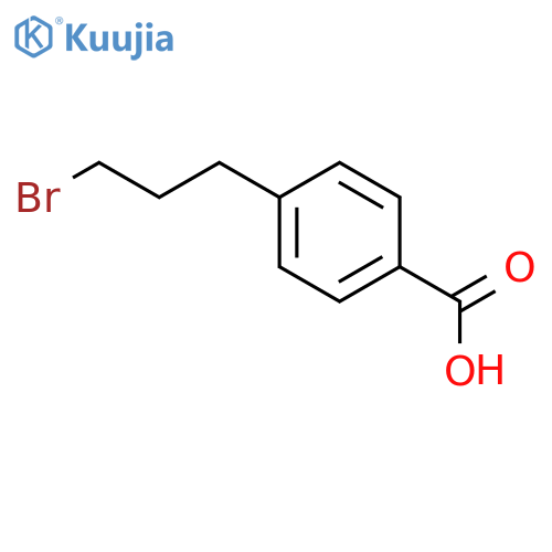 Benzoic acid,4-(3-bromopropyl)- structure