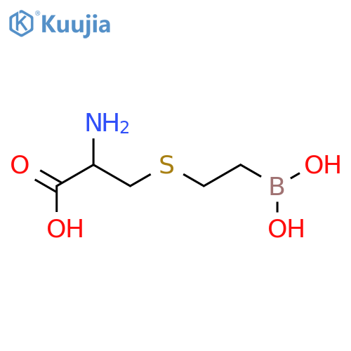 L-Cysteine, S-(2-boronoethyl)- structure