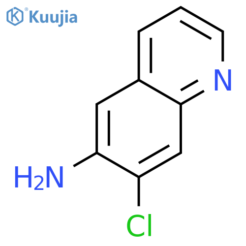 6-Quinolinamine,7-chloro- structure