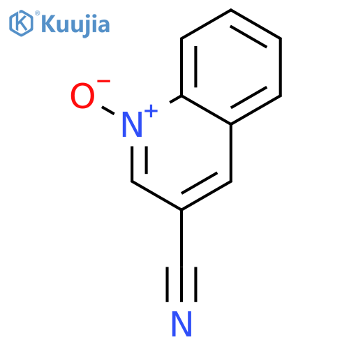 quinoline-3-carbonitrile 1-oxide structure