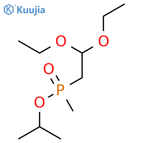 PHOSPHINIC ACID, (2,2-DIETHOXYETHYL)METHYL-, 1-METHYLETHYL ESTER structure