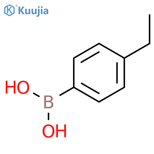 (4-ethylphenyl)boronic acid structure