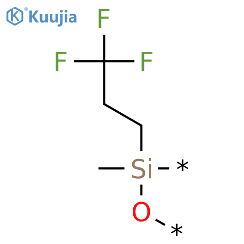 Poly(3,3,3-trifluoropropylmethylsiloxane) structure