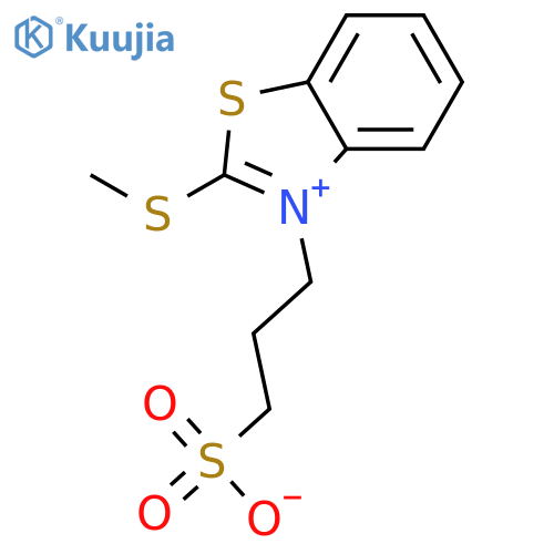 2-(methylsulfanyl)-3-(3-sulfopropyl)-1,3-benzothiazol-3-ium structure
