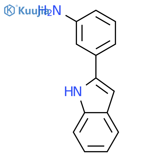 3-(1H-Indol-2-yl)aniline structure
