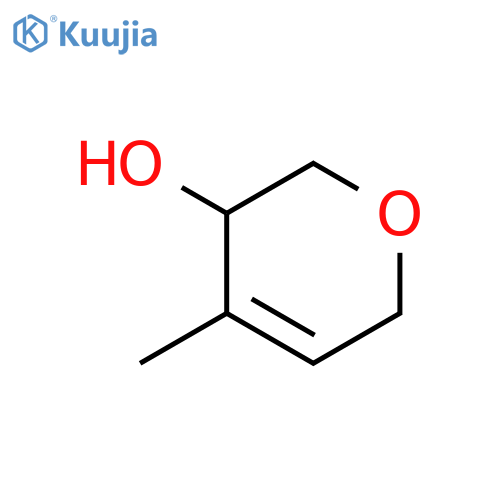 4-Methyl-3,6-dihydro-2H-pyran-3-ol structure