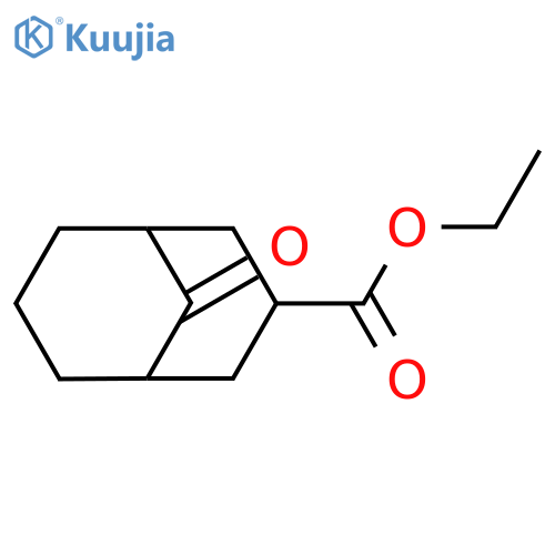 ethyl endo-9-oxobicyclo[3.3.1]nonane-3-carboxylate structure