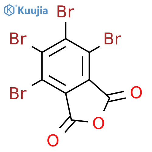 Tetrabromophthalic anhydride structure