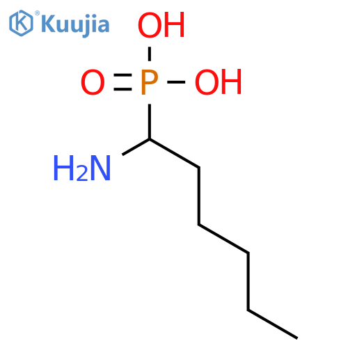 Phosphonic acid,P-(1-aminohexyl)- structure