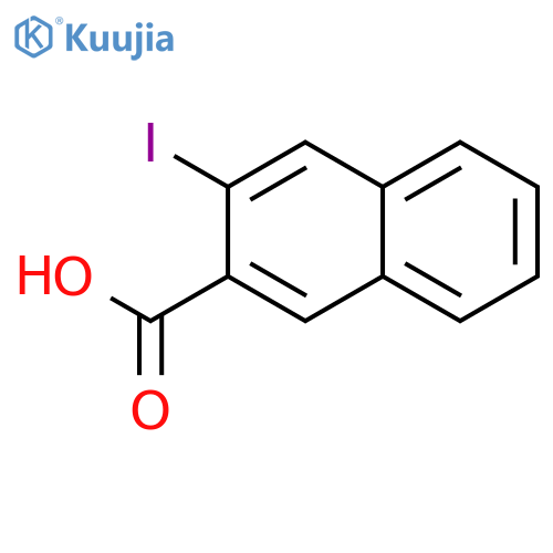 3-Iodonaphthalene-2-carboxylic Acid structure
