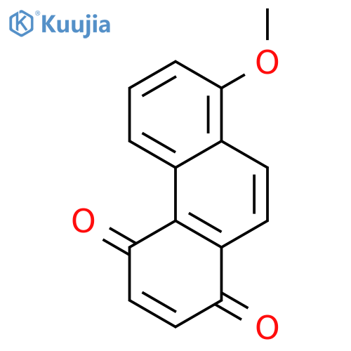 1,4-Phenanthrenedione,8-methoxy- structure