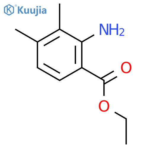ethyl 2-amino-3,4-dimethylbenzoate structure