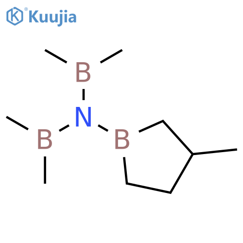 1-Borolanamine, N,N-bis(dimethylboryl)-3-methyl- structure