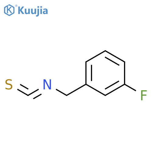 3-Fluorobenzyl Isothiocyanate structure
