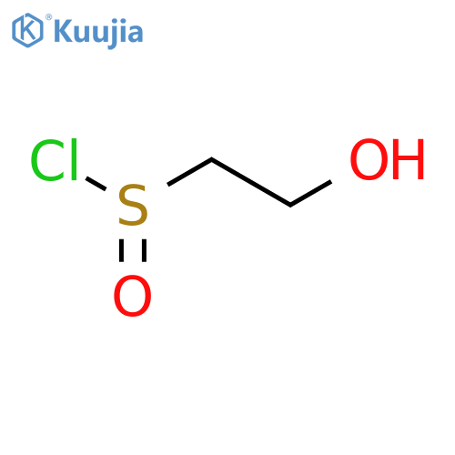 Ethanesulfinyl chloride, 2-hydroxy- structure