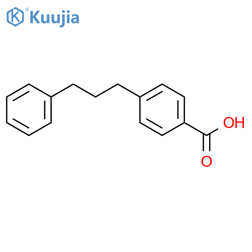 Benzoic acid,4-(3-phenylpropyl)- structure