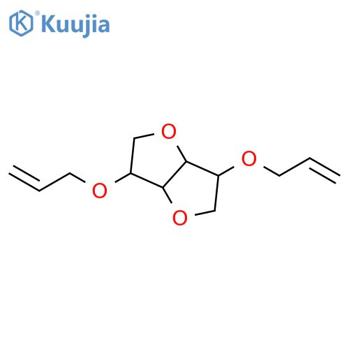 (3s,3ar,6r,6ar)-3,6-bis(prop-2-enoxy)-2,3,3a,5,6,6a-hexahydrofuro[3,2-b]furan structure