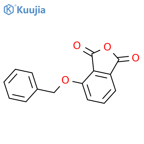 1,3-Isobenzofurandione, 4-(phenylmethoxy)- structure