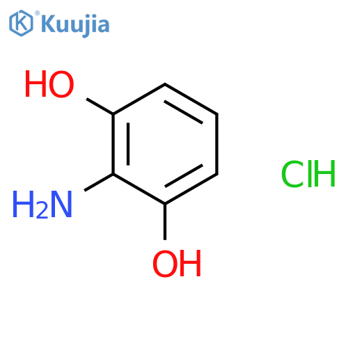 2-Aminobenzene-1,3-diol hydrochloride structure