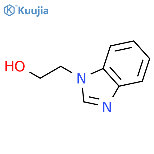 2-(1H-Benzimidazol-1-yl)ethanol structure