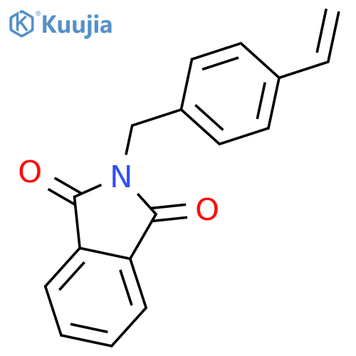 1H-Isoindole-1,3(2H)-dione, 2-[(4-ethenylphenyl)methyl]- structure