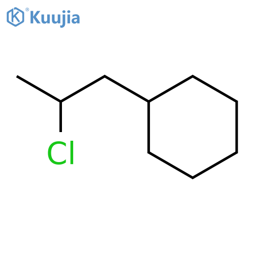 Cyclohexane, (2-chloropropyl)- structure