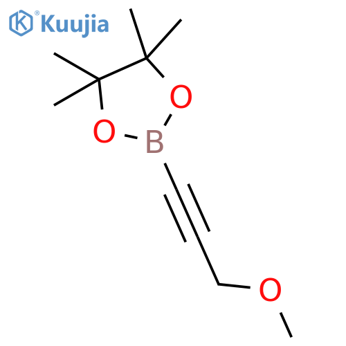 3-Methoxy-1-propyn-1-ylboronic Acid Pinacol Ester structure