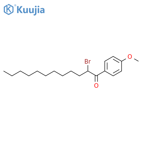 1-Dodecanone, 2-bromo-1-(4-methoxyphenyl)- structure