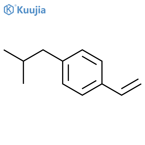 p-Isobutylstyrene (stabilized with 1% W/W tert-Butylcatechol) structure