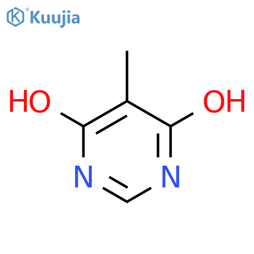 4,6-Dihydroxy-5-methylpyrimidine structure